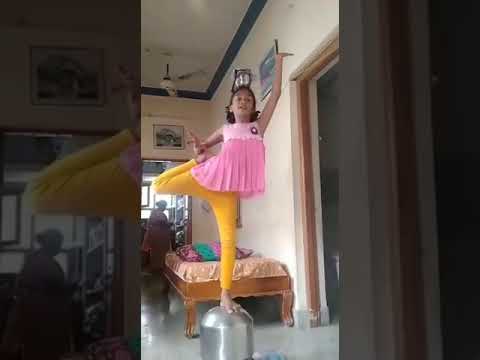 Bavya's practice time at home