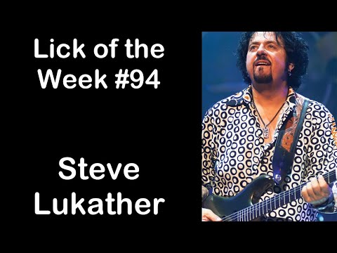 Lick of the Week #94 (Steve Lukather "Rosanna" Lick)