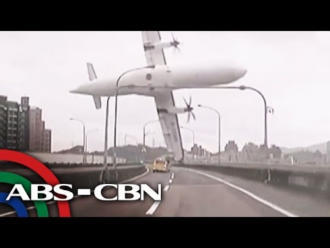 TV Patrol: Plane crash sa Taiwan nakunan ng video