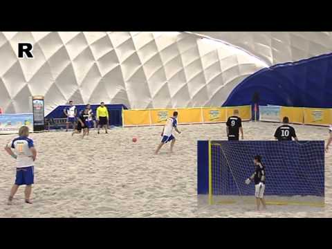Plážový fotbal: Goldwin Pluss vs BeachKick Berlin