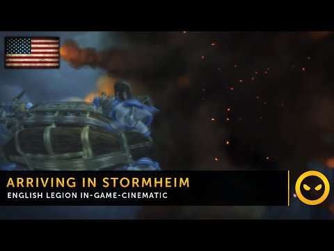 [EN] WoW Legion - In-Game-Cinematic: Arriving in Stormheim  | Vanion.eu