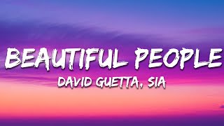 Download lagu David Guetta & Sia - Beautiful People (Lyrics) mp3