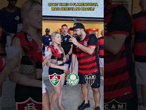 Quais times os Flamenguistas Mais Detestam?🇦🇴👀 #Flamengo #rivalidade #Vasco #Palmeiras #Futebol