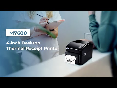 M7600 4 Inch Desktop Receipt Printer