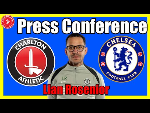 Liam Rosenior 1st Press Conference, Charlton vs Chelsea FA Cup Preview