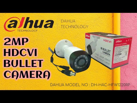 DAHUA 2MP HD CAMERA BULLET DH-HAC-HFW1220RP