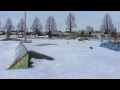 Slash 4x4 Skate Park In Winter