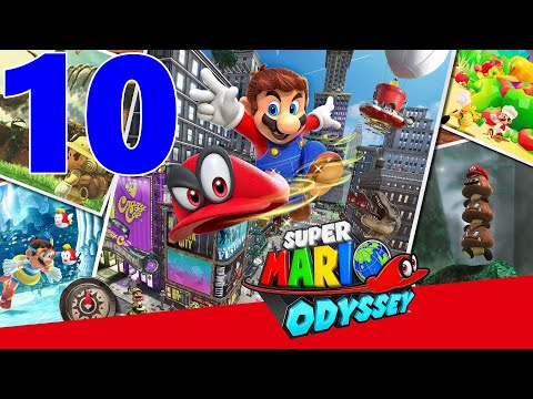 Super Mario Odyssey Gameplay Walkthrough Part 10 Luncheon Kingdom