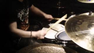 Suicide Silence - Distorted Thought Of Addiction(Drum cover by Blaze)