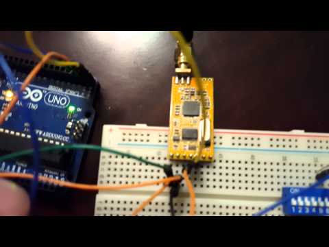 Apc 220 Wireless Serial Port Module video