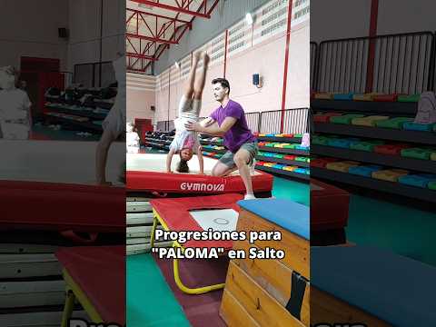 👏 PROGRESIONES PALOMA EN SALTO👏#gymnastics #gymnast #gimnasta #gimnasia #gymnastic #gimnsiaartistica