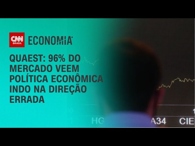 Quaest: 96% do mercado veem política econômica indo na direção errada