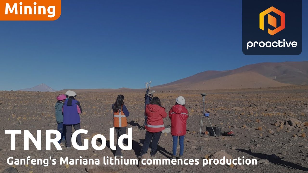 TNR Gold eyes cash flow as Ganfeng's Mariana Lithium commences production