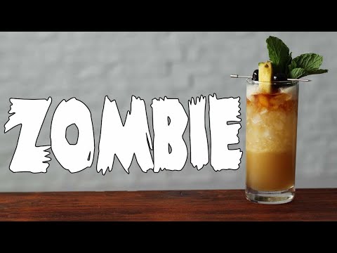 Make The Original 1930s Zombie Cocktail - Delicious And STRONG [1998 Grog Log Recipe]