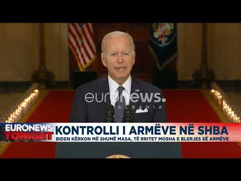 Kontrolli i armëve në ShBA, biden kërkon më shumë masa