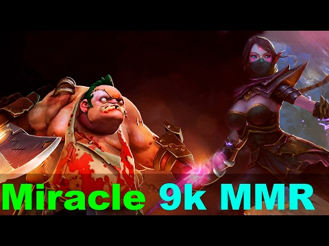 Miracle Pudge vs Templar Assassin | 9k mmr mid | pro Gameplay | Highlights — Dota 2