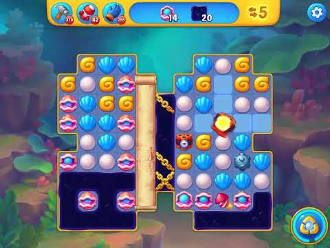 Fishdom level 6188 no boosters フィッシュダム ノーマル [Friend's]