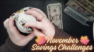 November Cash Stuffing No. 1 | $220