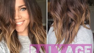How to Balayage Highlight Your Hair at Home!