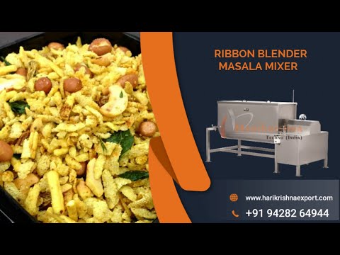 Ribbon Blender Masala Mixer Machine