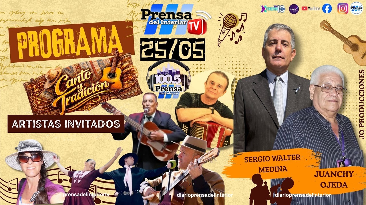 Canto y Tradición celebra el 25 de Mayo