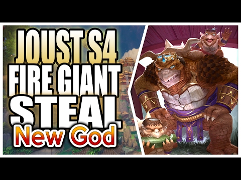 SMITE: NEW GOD FIRE GIANT STEAL (1080p)