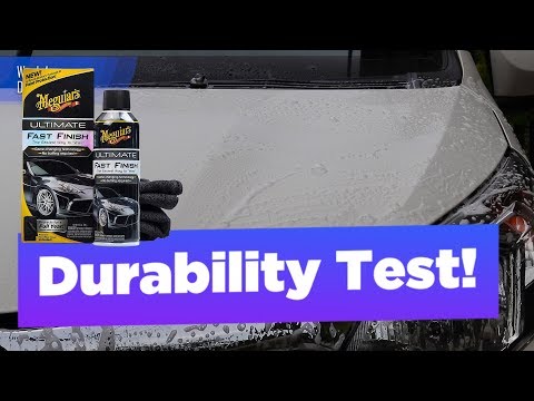 Car Wax Test : Meguiars Ultimate Fast Finish