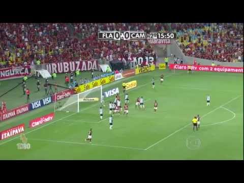 Gols Flamengo 2 x 0 Atlético Mineiro - Copa do Brasil 2014 - Globo HD