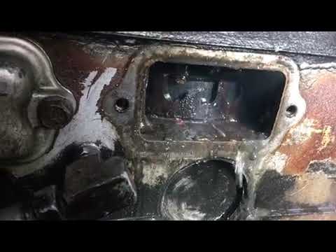 8v92T water in oil Detroit Diesel MCI 9 bus