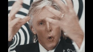 Paul McCartney&#39;s &#39;Who Cares&#39; music video &amp; his &quot;order out of chaos&quot; introduction, Dec. 18, 2018