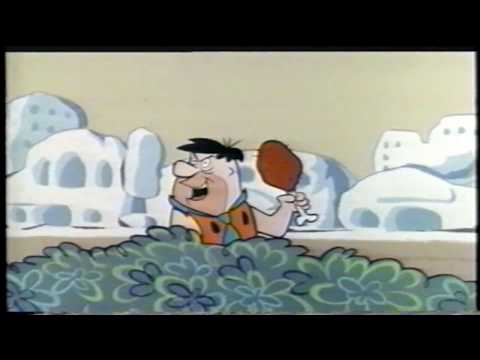 Flintstones 'Cook Him Meat' Cartoon Network Promo TV Commercial