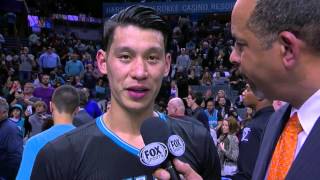 林書豪Jeremy Lin's Offense & Defense Highlights 2016-01-24 Hornets VS Knicks