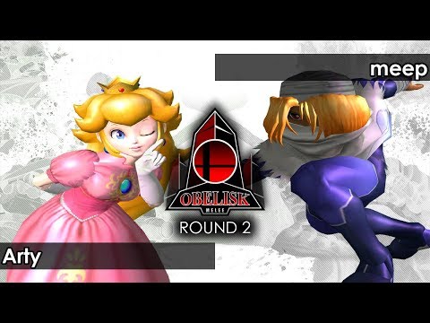Melee: Arty (Peach) V meep (Sheik) - Obelisk 61 Tournament SSBM