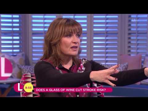 Does a Glass of Wine cut the Risk of a Stroke? | Lorraine