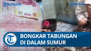Pasutri Bongkar Tabungan Uang Koin di Dalam Sumur 2 Tahun, saat Dihitung Jumlahnya Fantastis
