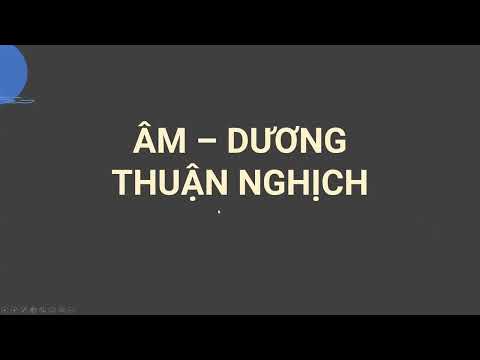 Âm Dương Thuận Nghịch