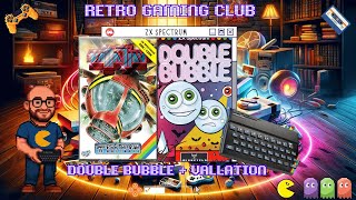 Double Bubble/Vallation | Spectrum | Review & Gameplay | Classic 8-Bit Bubble Action!