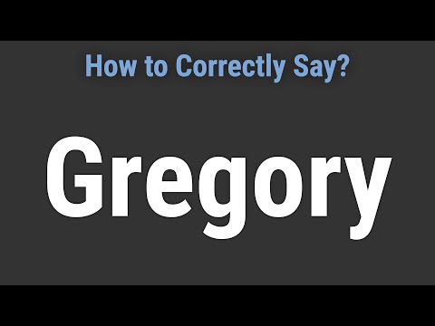 How to Pronounce Name Gregory (Correctly!)