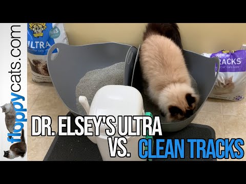 Dr. Elsey's Ultra vs. Dr. Elsey's Clean Tracks Cat Litter