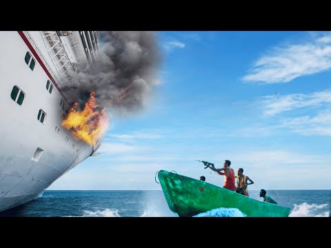 Somali Pirates ATTACK Cruise Ship, Then This Happens!