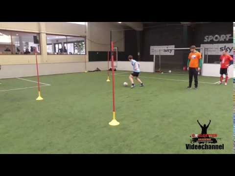 2017-01-29 Video 45 aus der 9er Position Ball fordern - aufdrehen - Torabschluss
