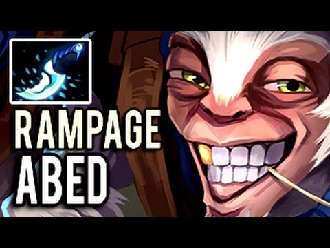 Rampage Machine Gun Immortal Meepo with 1k XPM by Abed 7.02 Meta Dota 2