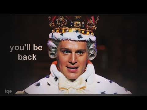 You’ll Be Back Lyrics video by Jonathan Groff & Original Broadway Cast of Hamilton