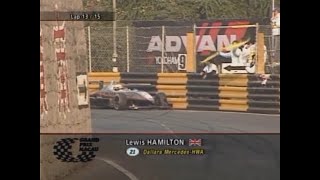 Lewis Hamilton Feeder Series Crash Compilation