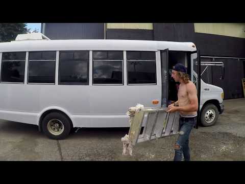 Transforming our Bus for The Partymaster Tour!!! | The Rise MTB