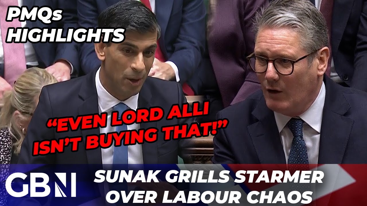 Sunak STUNS Starmer with BRUTAL grilling over Labour scandals chaos - ‘Lord Alli isn’t buying THAT!’