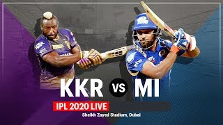 IPL 2020 Live Commentary & Scoreboard | Kolkata Knight Riders Vs Mumbai Indians | Hindi Commentary
