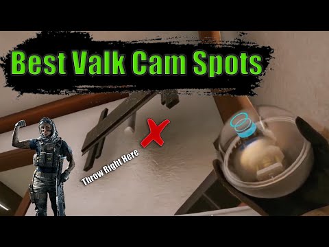 Best Valkyrie Camera Spots | Coastline | Rainbow Six Siege
