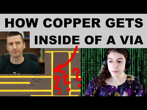 How Does Copper Get Inside of a VIA Hole in Your PCB - Do you know this? (with Kailey Shara)