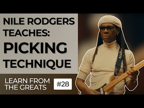 Nile Rodgers Teaches Guitar: Picking Technique